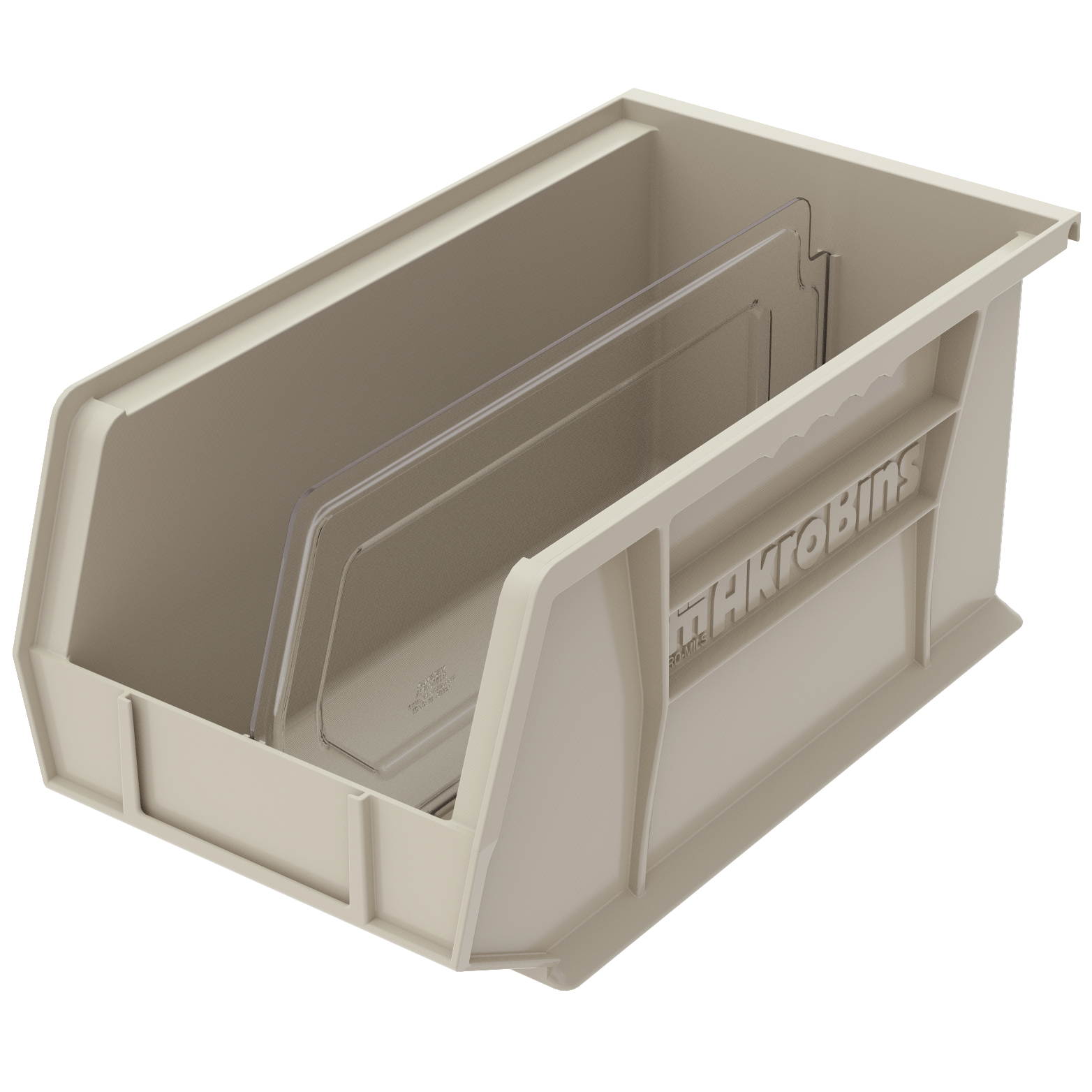 New from AkroMils Crystal Clear AkroBin® Dividers